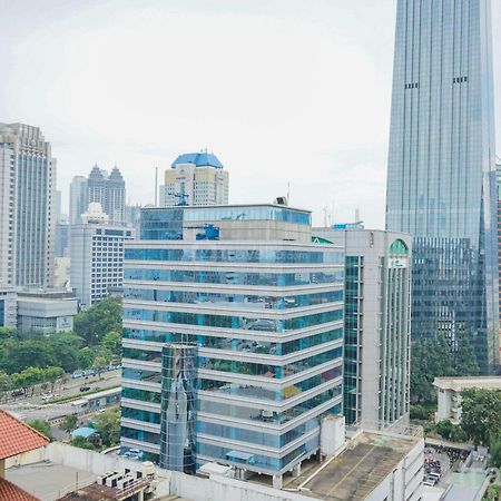 Homey And Modern Tamansari Semanggi 2Br Apartment By Travelio Jakarta Exterior foto