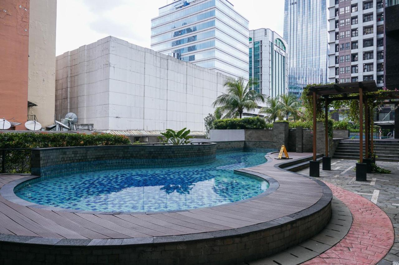 Homey And Modern Tamansari Semanggi 2Br Apartment By Travelio Jakarta Exterior foto